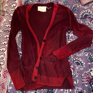 Coincidence & Chance Red Cardigan